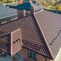 Тройник конька полукруглого